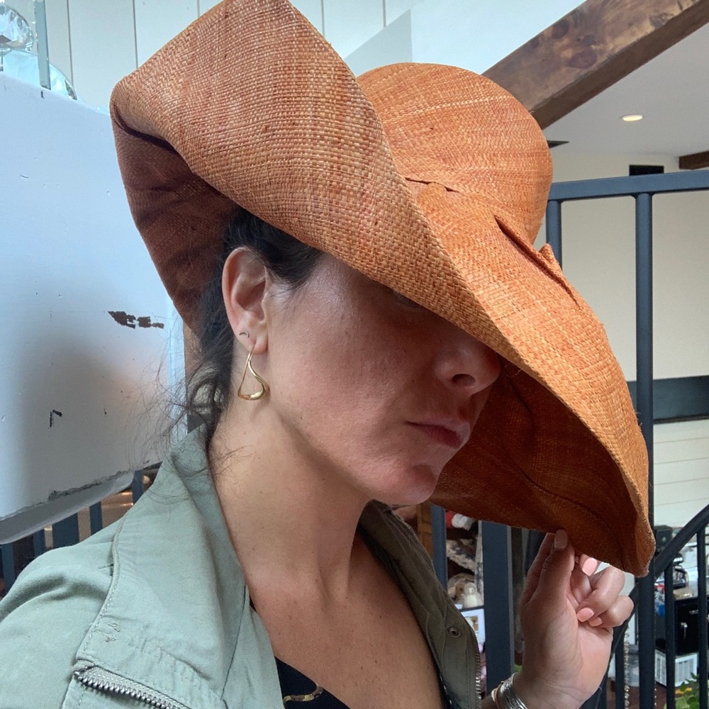 Designer Straw Hat - image 3